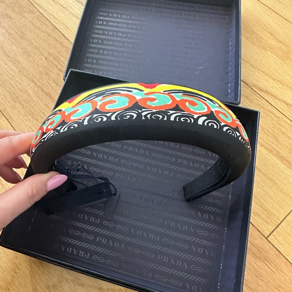 Prada Vibrant Patterned Hairband - Picture 2 of 11